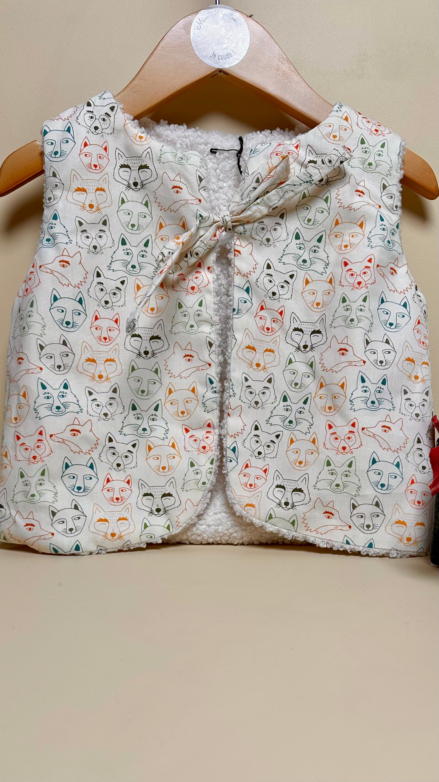 Gilet de berger enfant dessins