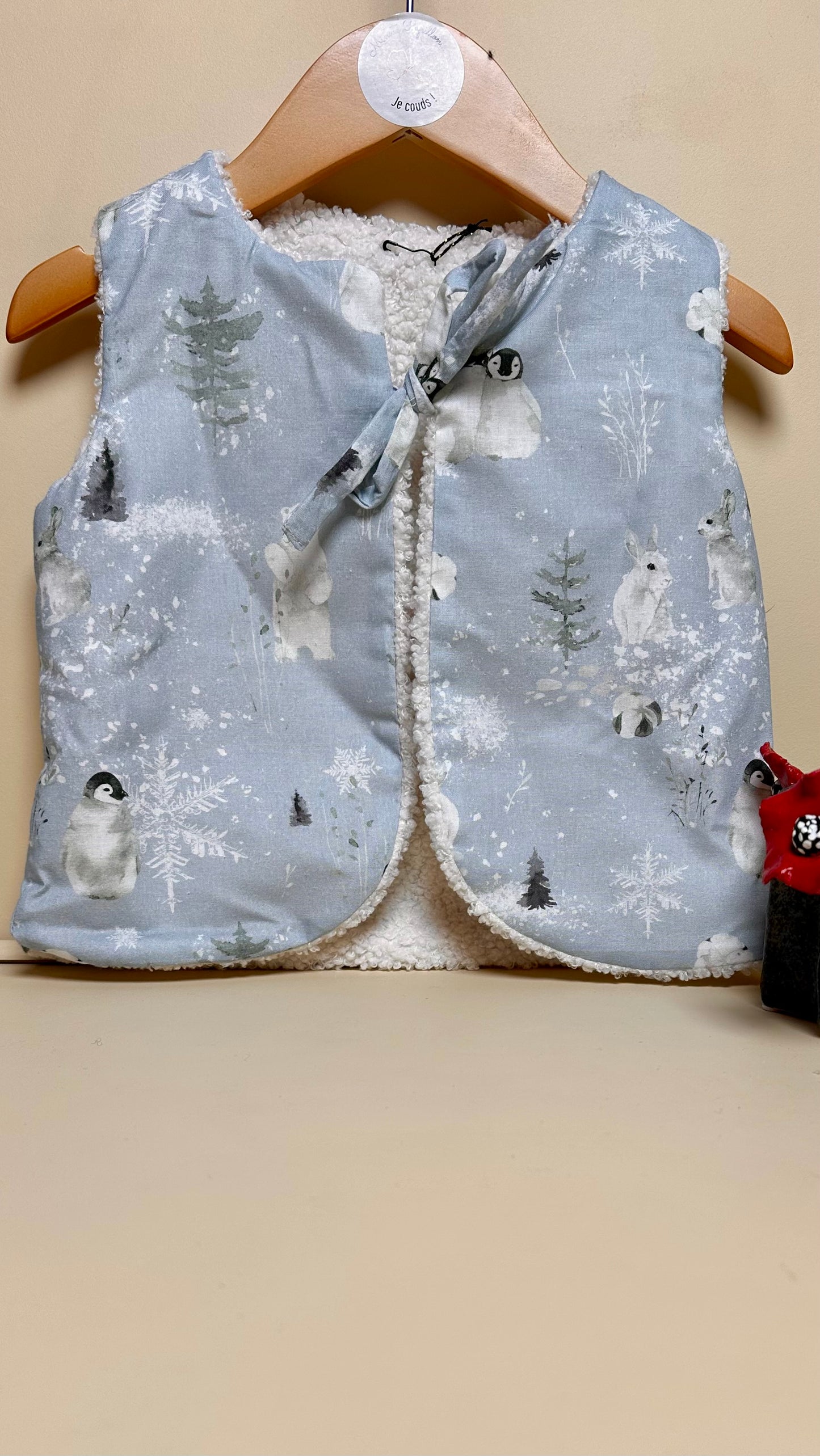 Gilet de berger enfant banquise
