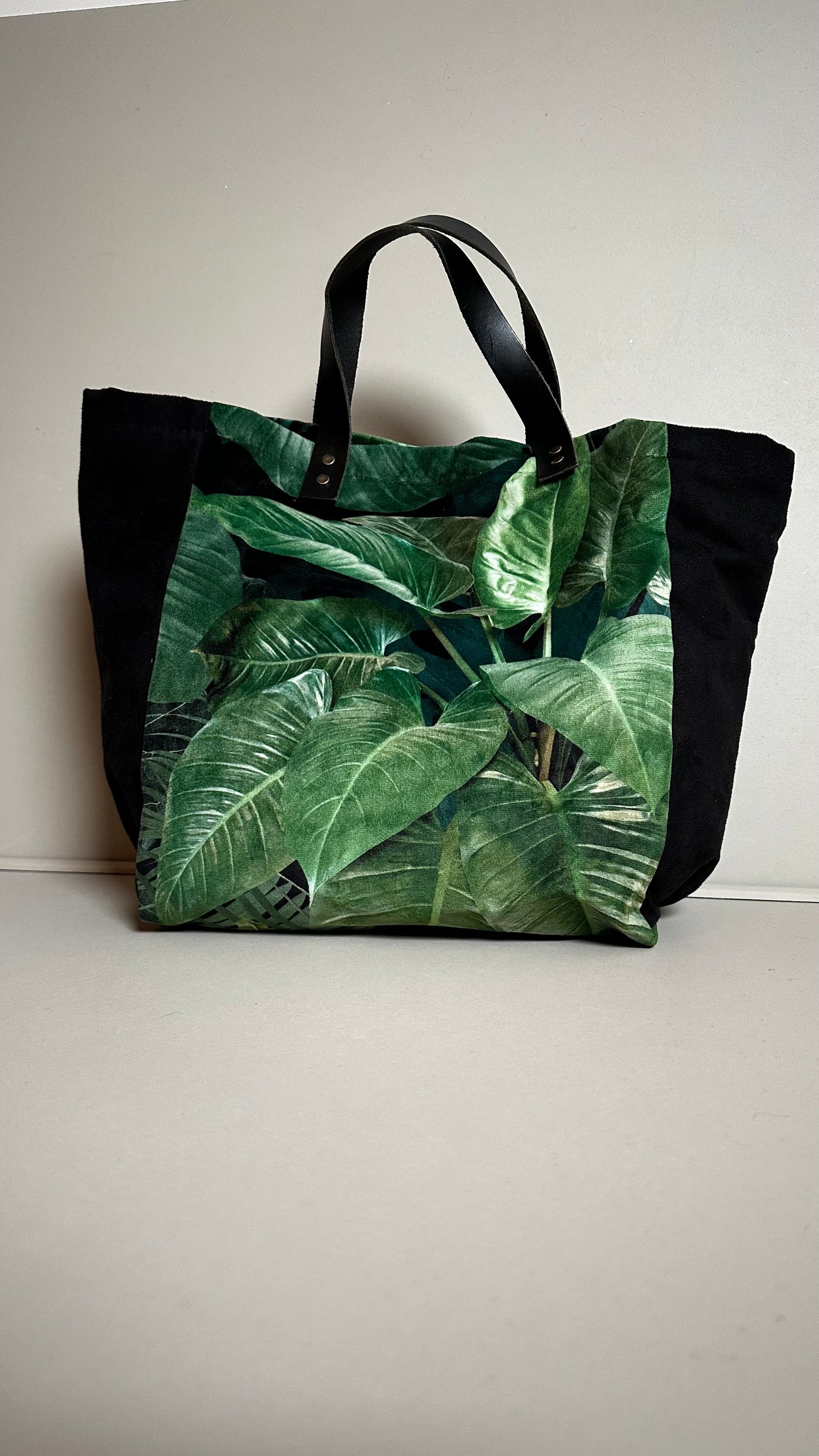 Cabas chic jungle