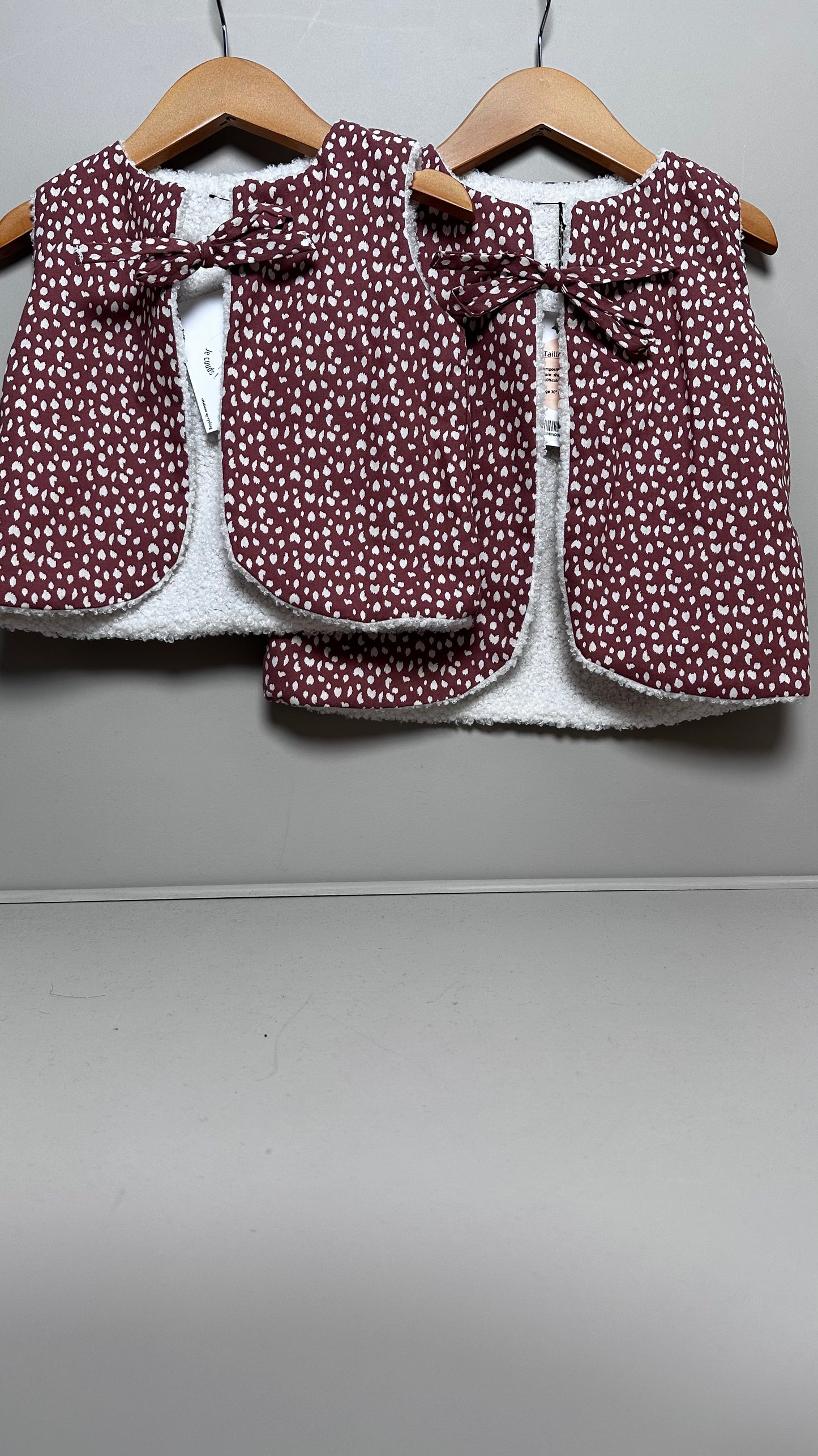 Gilet de berger enfant poids