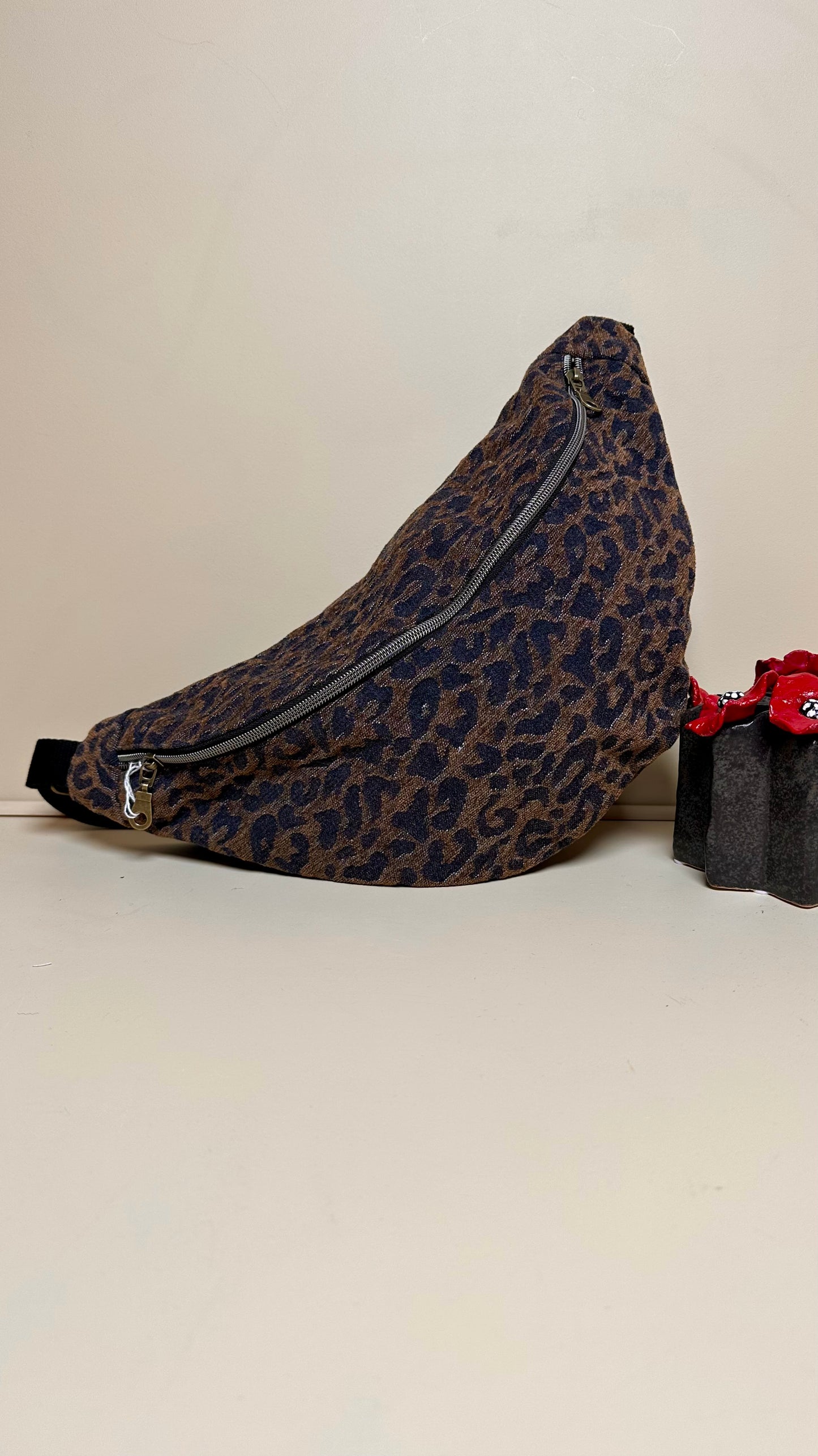 Sac banane jacquard Léo