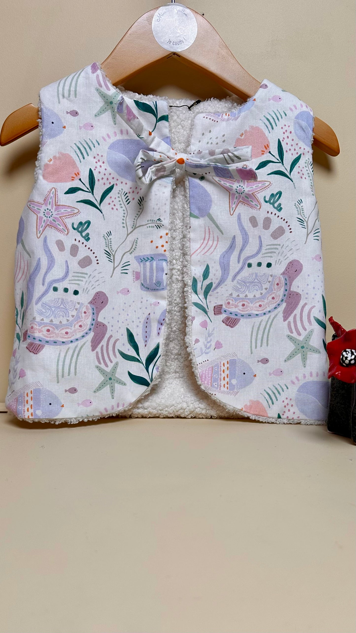 Gilet de berger enfant mer