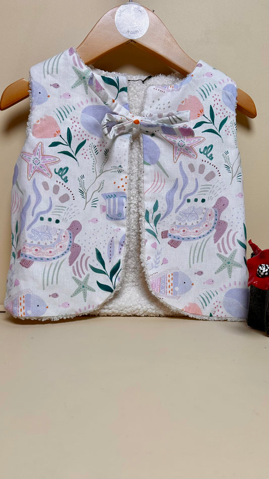 Gilet de berger enfant mer