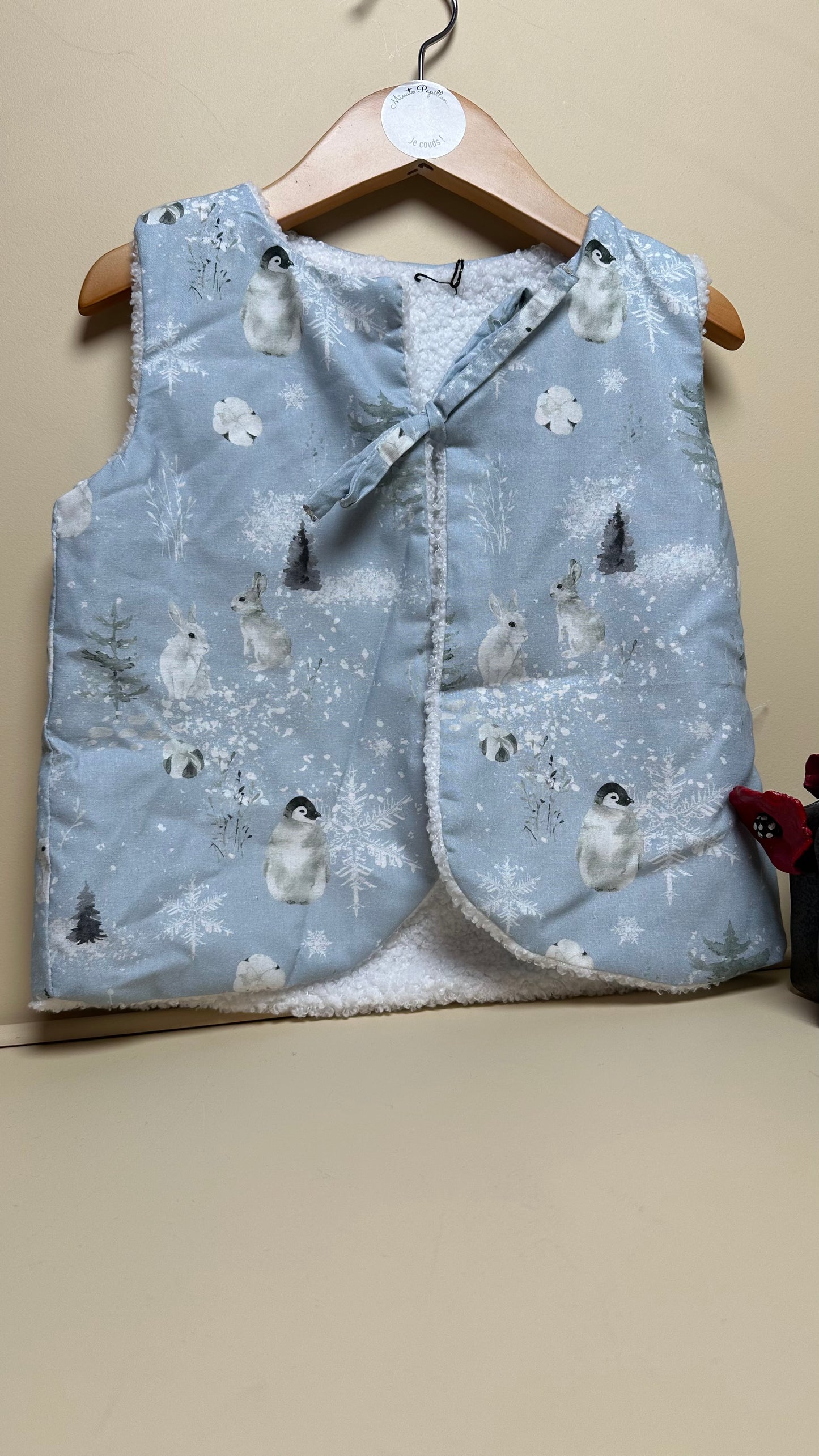 Gilet de berger enfant banquise