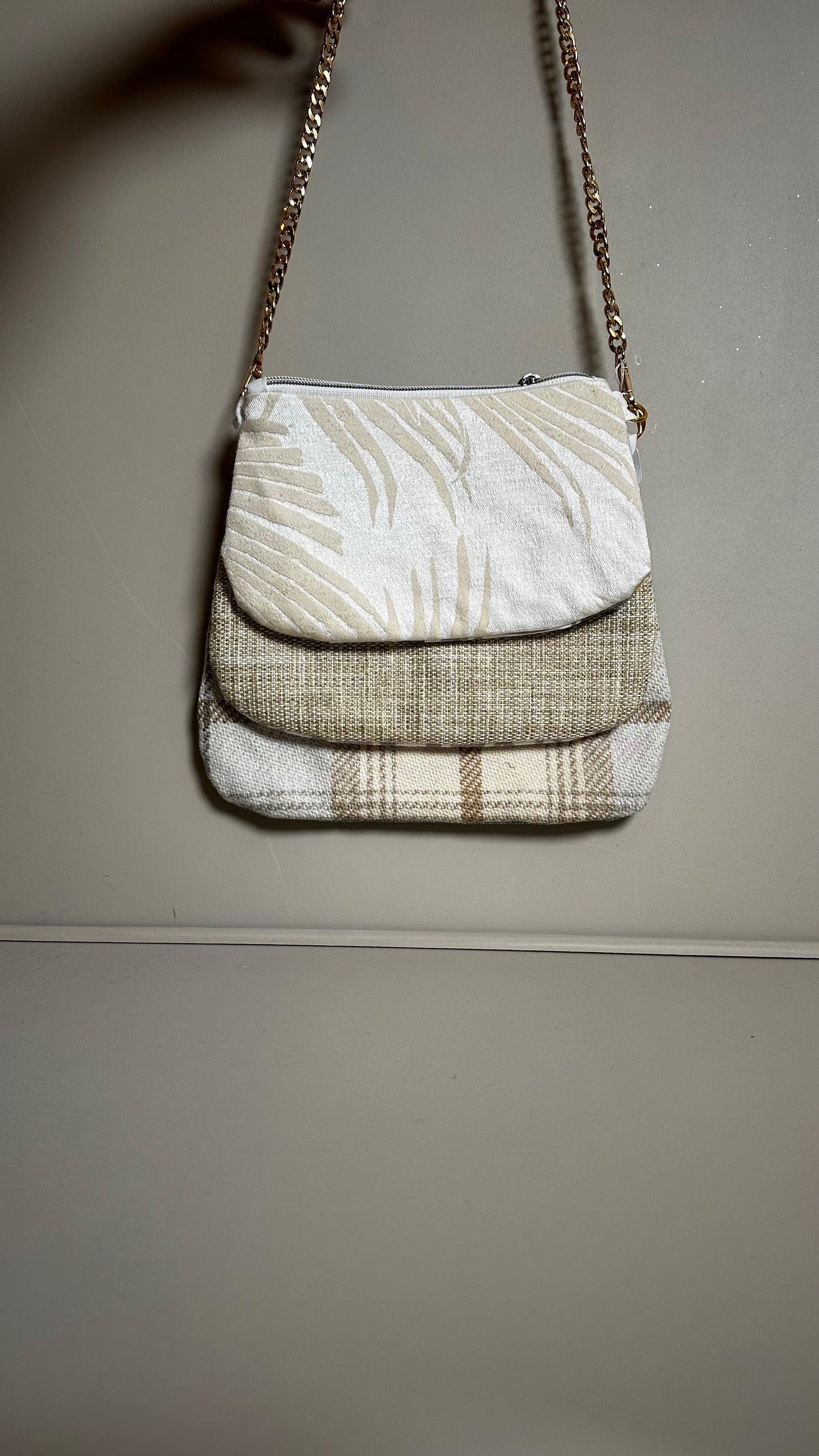 Sac Trio bleu, beige