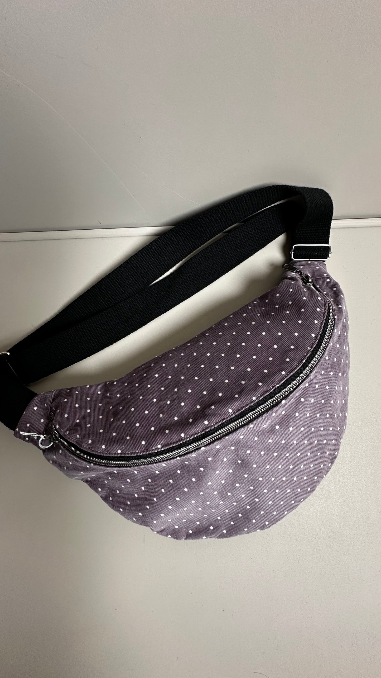 Sac banane violet a poids