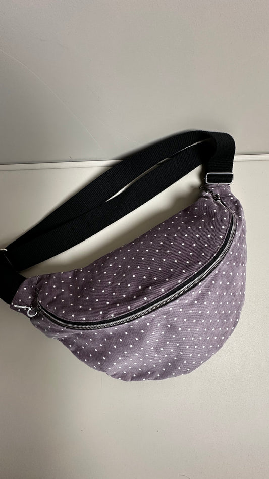 Sac banane violet a poids