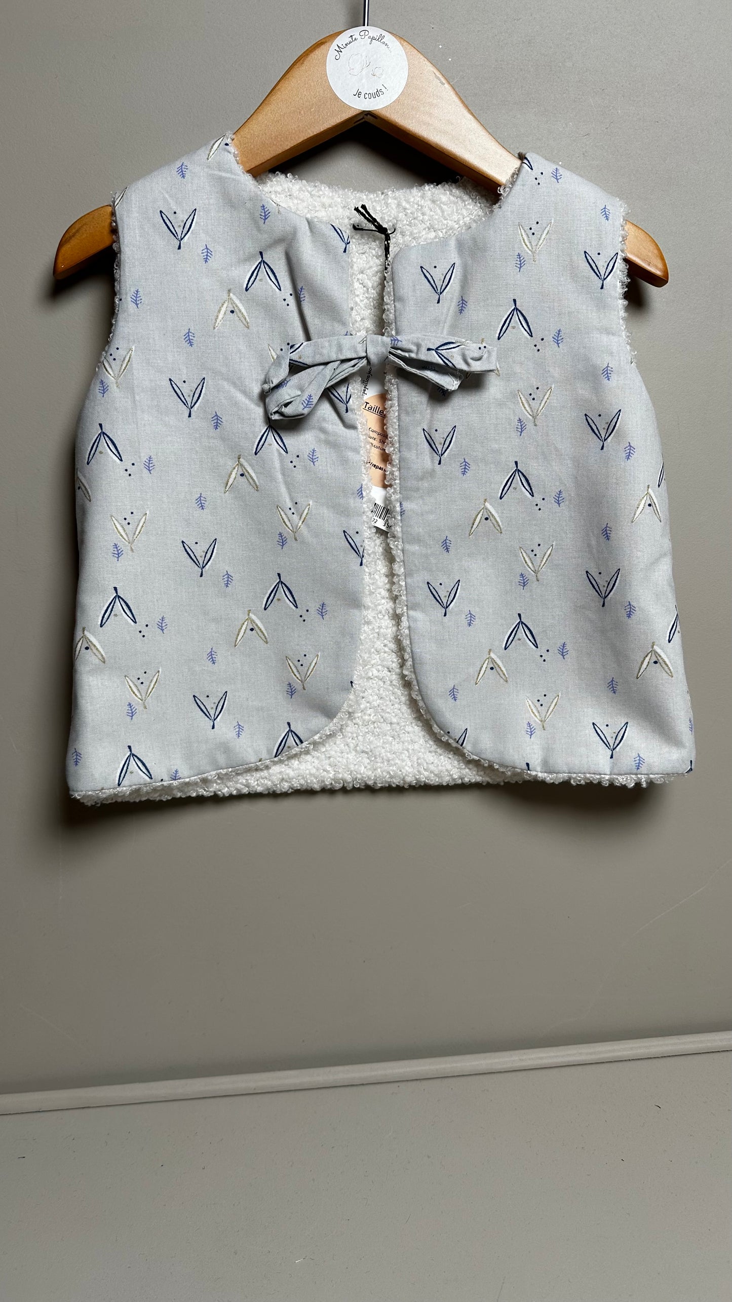 Gilet de berger enfant